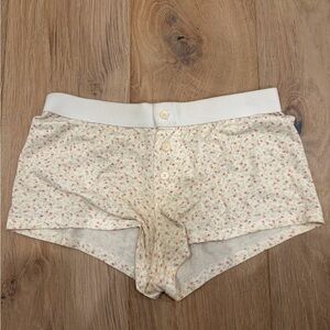 Brandy Melville floral boy shorts